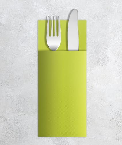 VelaHub Airlaid 50 Besteckservietten, Hochwertige, Einwegserviette, 39X40 cm, Kiwi VelaHub Airlaid 50 Besteckservietten, Hochwertige, Einwegserviette, 39X40 cm, Kiwi von VelaHub
