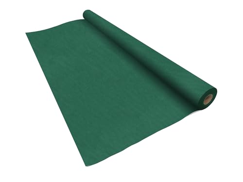 VelaHub Airlaid Tischdeckenrolle 1,2m x 24m, Hochwertige, Stoffähnlich, Einweg, Grün von VelaHub