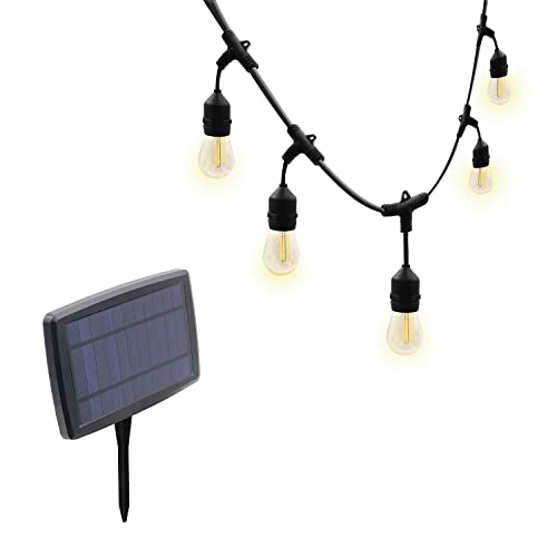 Velamp CASSIOPEA: Solargirlande IP44, 8 Meter, 10 LED-Leuchtmittel, schwarz Velamp CASSIOPEA: Solargirlande IP44, 8 Meter, 10 LED-Leuchtmittel, schwarz von Velamp