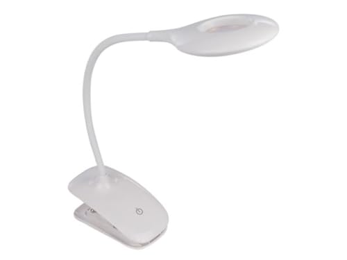 Velleman Aufladbare LED-Lampe mit Klemme/Fuß, Schwanenhals, USB-Anschluss, Ein-/Ausschalter und Dimmfunktion, 20 LEDs, für Kinder, Erwachsene, Senioren, Lesen, Diamond Painting, Hobby, Arbeiten, weiß Velleman Aufladbare LED-Lampe mit Klemme/Fuß, Schwanenhals, USB-Anschluss, Ein-/Ausschalter und Dimmfunktion, 20 LEDs, für Kinder, Erwachsene, Senioren, Lesen, Diamond Painting, Hobby, Arbeiten, weiß von Velleman