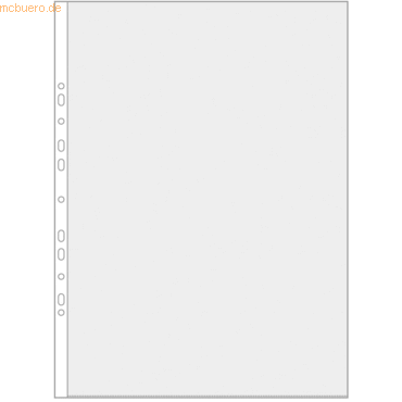 100 x Veloflex Prospekthülle A3 hoch 80my glasklar von Veloflex