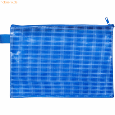 10 x Veloflex Reißverschlusstasche A5 EVA-Material blau von Veloflex