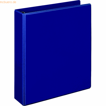 10 x Veloflex Ringbuch A5 25mm 4 Ringe blau von Veloflex