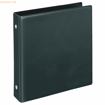 Veloflex Ringordner Comfort A6 25mm 2 Ringe schwarz von Veloflex