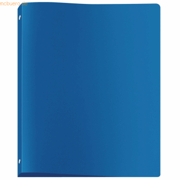 25 x Veloflex Ringbuch A4 20mm 4 Ringe blau von Veloflex