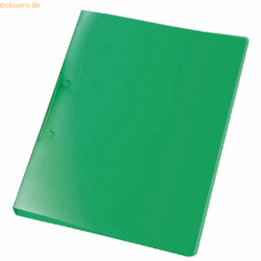 25 x Veloflex Ringbuch A4 Propyglass 15mm 2 Ringe grün von Veloflex