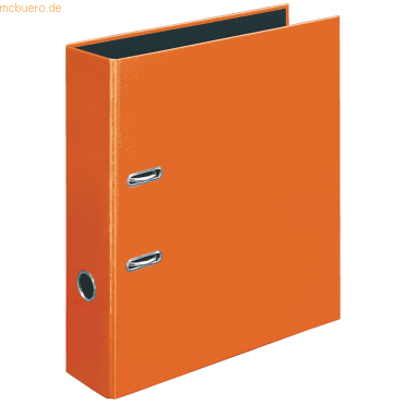 6 x Veloflex Briefordner Velocolor A4 7cm orange von Veloflex