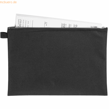 Veloflex Banktasche/Transporttasche A4 schwarz von Veloflex