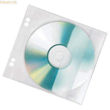 Veloflex CD Hüllen für 1 CD VE=10 Stück von Veloflex