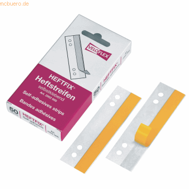 Veloflex Heftstreifen Heftfix selbstklebend 105mm VE=50 Stück Veloflex Heftstreifen Heftfix selbstklebend 105mm VE=50 Stück von Veloflex