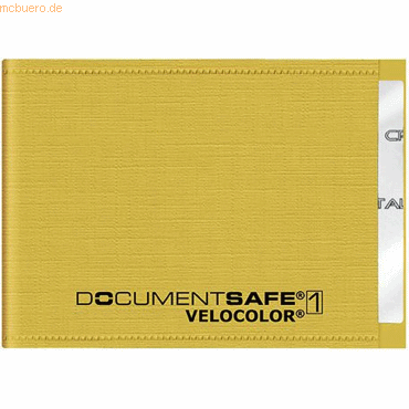 Veloflex Kartenschutzhülle Document Safe RFID mit Abschirmfolie 90x63m von Veloflex