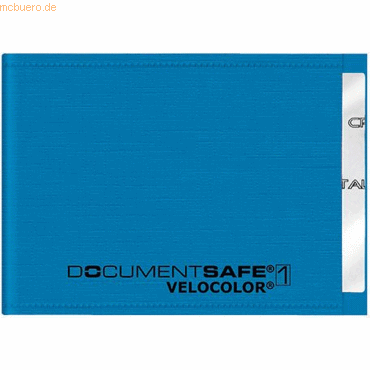 Veloflex Kartenschutzhülle Document Safe RFID mit Abschirmfolie 90x63m von Veloflex