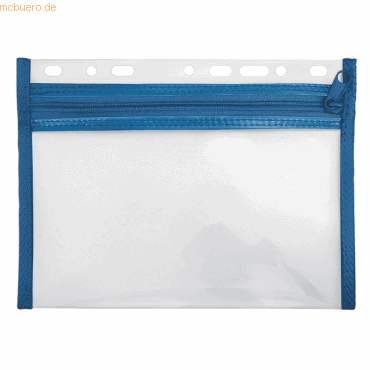 Veloflex Reißverschlusstasche Velobag XXS A5 blau Veloflex Reißverschlusstasche Velobag XXS A5 blau von Veloflex