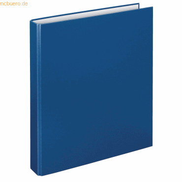 Veloflex Ringbuch Basic A4 PP kaschiert 4-D-Ring-Mechanik 25mm blau von Veloflex