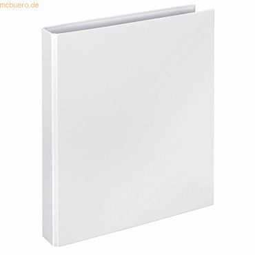 Veloflex Ringordner Basic A4 PP kaschiert 2-D-Ring-Mechanik 25mm weiß Veloflex Ringordner Basic A4 PP kaschiert 2-D-Ring-Mechanik 25mm weiß von Veloflex