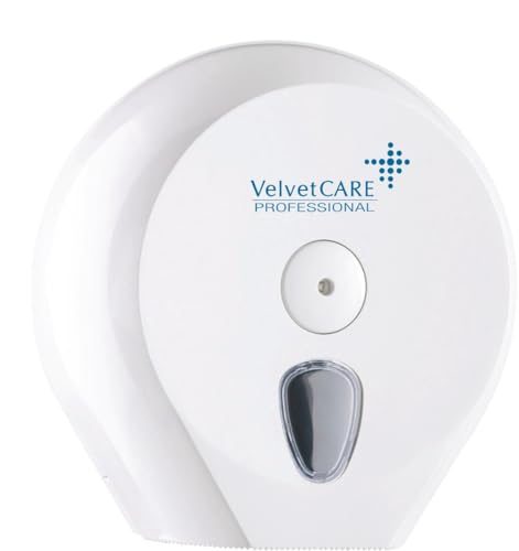 VELVET Spender Für JUMBO Toilettenpapier, ABS, Weiß, Toilettenpapierspender, Toilettenpapierhalter, VELVET Spender Für JUMBO Toilettenpapier, ABS, Weiß, Toilettenpapierspender, Toilettenpapierhalter, von Velvet