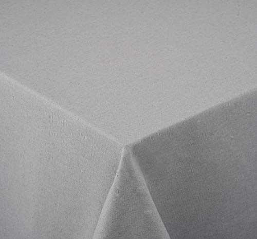Venilia Tischdecke Grau, Leinentischdecke, Tischtuch, Tischwäsche, pflegeleicht, Leinen, 160 x 180 cm Rechteckig Venilia Tischdecke Grau, Leinentischdecke, Tischtuch, Tischwäsche, pflegeleicht, Leinen, 160 x 180 cm Rechteckig von Venilia