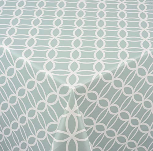 Venilia Tischdecke Circle mint Tischtuch Tischwäsche Wachstuch pflegeleicht wasserabweisend Rund 140cm, PVC-Polyester Venilia Tischdecke Circle mint Tischtuch Tischwäsche Wachstuch pflegeleicht wasserabweisend Rund 140cm, PVC-Polyester von Venilia