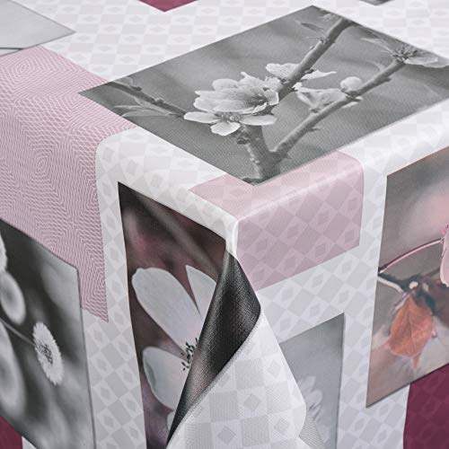 Venilia Tischdecke Véniline Romantic Quadratisch, strukturierte Wachstischdecke mit grafischem Design, Tischtuch, Tischwäsche, pflegeleicht, 140 x 140 cm Venilia Tischdecke Véniline Romantic Quadratisch, strukturierte Wachstischdecke mit grafischem Design, Tischtuch, Tischwäsche, pflegeleicht, 140 x 140 cm von Venilia