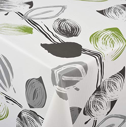 Venilia Tischdecke Frühling Tischtuch Tischwäsche Wachstuch pflegeleicht wasserabweisend Rechteckig 140 x 200 cm, PVC-Polyester von Venilia