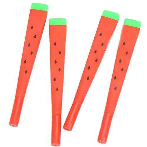 Früchte-Gelstift, 4 Stück, Kawaii-Wassermelonen-Stift, zum Schreiben, Signieren, Kugelschreiber, Studenten-Briefpapier für Schule, Büro von Vepoty