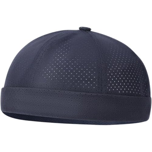 Krempenlose Mütze Aus Netzstoff, Retro-Beanie-mütze Gerolltem Bündchen, Totenkopfkappe Für Sommer, Outdoor, Reisen, Camping, Sport, Sonnenschutz Krempenlose Mütze Aus Netzstoff, Retro-Beanie-mütze Gerolltem Bündchen, Totenkopfkappe Für Sommer, Outdoor, Reisen, Camping, Sport, Sonnenschutz von Vepoty