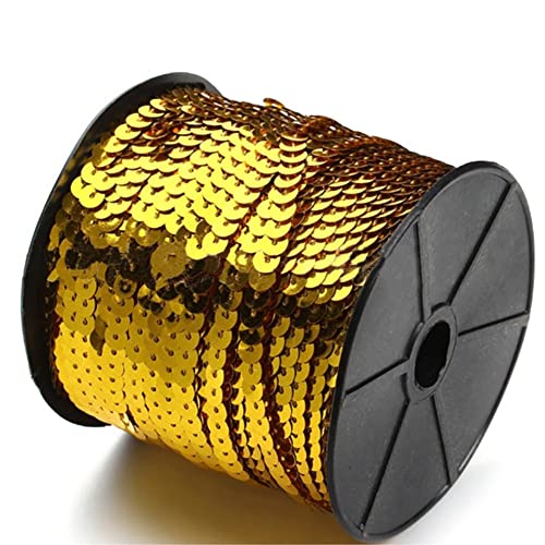 Paillette String Trim 100 Yards Flache Paillette Streifen Trim Spangle Paillette Paillette Rolle 6mm breite NähPaillette String in Rolle Paillette String Trim 100 Yards Flache Paillette Streifen Trim Spangle Paillette Paillette Rolle 6mm breite NähPaillette String in Rolle von Vepoty