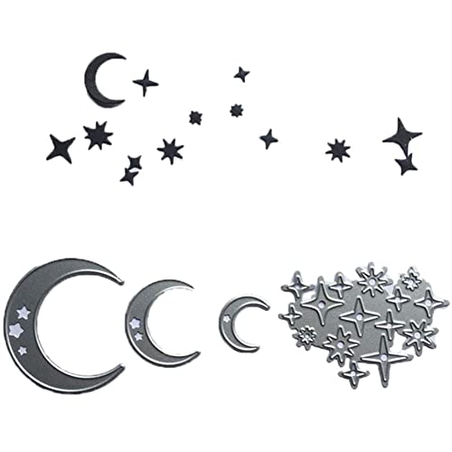 Vepoty Metall Stanzformen Mond Sterne Muster Prägeformen DIY Scrapbooking Fotoalbum Papier Karten Stanzformen Vepoty Metall Stanzformen Mond Sterne Muster Prägeformen DIY Scrapbooking Fotoalbum Papier Karten Stanzformen von Vepoty