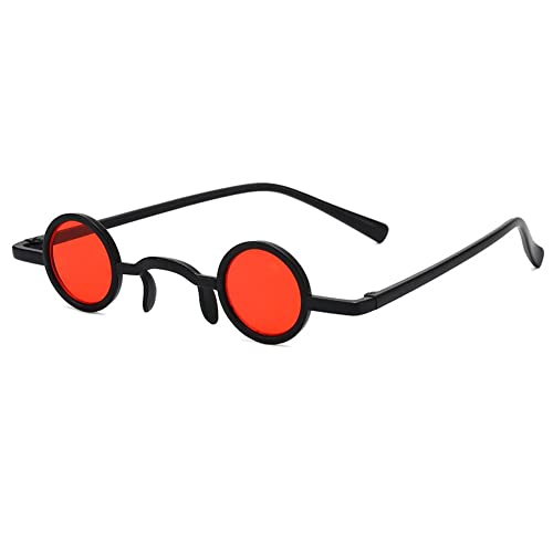 Vepoty Retro Steampunk Sonnenbrille Runde Hippie Brille Kunststoffrahmen Brillen Kostüm Sonnenbrillen für Damen Herren Vepoty Retro Steampunk Sonnenbrille Runde Hippie Brille Kunststoffrahmen Brillen Kostüm Sonnenbrillen für Damen Herren von Vepoty