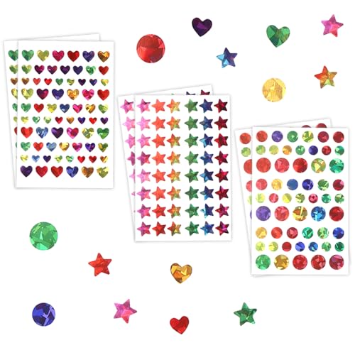 1710 Stück Glitzer Herz Sterne Rund Aufkleber Farbe,Bunt Belohnung Aufkleber,Glitzer Sticker Selbstklebend für Kinder Belohnungssticker DIY Kalende Handwerk Scrapbooking 1710 Stück Glitzer Herz Sterne Rund Aufkleber Farbe,Bunt Belohnung Aufkleber,Glitzer Sticker Selbstklebend für Kinder Belohnungssticker DIY Kalende Handwerk Scrapbooking von VerLuky