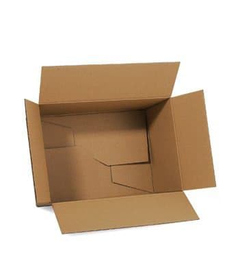 Automatik- Faltkarton 1-wellig, A4, braun, Abm (LxBxH): 320x220x160mm, Qual. 1.2B, 200 Stück, VerPal von VerPal
