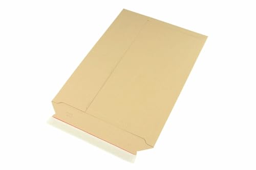 Versandtasche aus Vollpappe, A3, braun, Abm (LxB): 320x455mm, Grammatur 550g/qm, 375 Stück, VerPal von VerPal