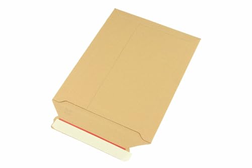 Versandtasche aus Vollpappe, A4, braun, Abm (LxB): 240x315mm, Grammatur 500g/qm, 2000 Stück, VerPal von VerPal