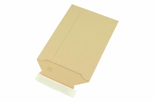 Versandtasche aus Vollpappe, A5, braun, Abm (LxB): 175x250mm, Grammatur:450g/qm, 200 Stück, VerPal von VerPal