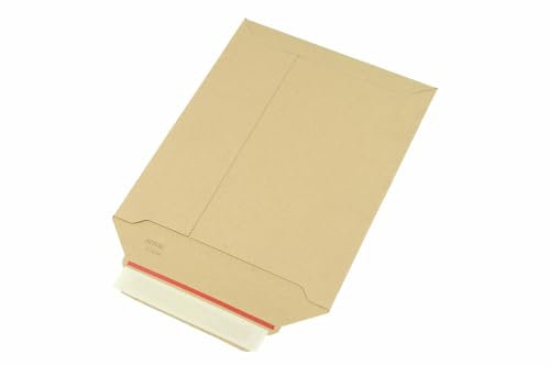 Versandtasche aus Vollpappe, B5, braun, Abm (LxB): 215x270mm, Grammatur 450g/qm, 1000 Stück, VerPal von VerPal