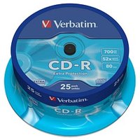 25 Verbatim CD-R 700 MB von Verbatim
