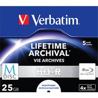 5 verbatim Blu-ray BD-R 25 GB bedruckbar von Verbatim