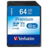 Verbatim Speicherkarte SDXC-Card Premium 64 GB von Verbatim