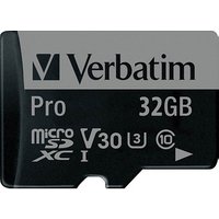 Verbatim Speicherkarte microSDHC/SDXC-Card Pro 64 GB von Verbatim