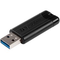 Verbatim USB-Stick PinStripe 3.0 schwarz 16 GB von Verbatim