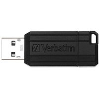 Verbatim USB-Stick PinStripe schwarz 8 GB von Verbatim