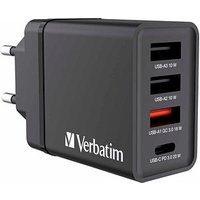verbatim CHR-30EU1 Ladeadapter schwarz, 30 W von Verbatim