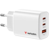 verbatim Essential Ladeadapter weiß, 65 W verbatim Essential Ladeadapter weiß, 65 W von Verbatim