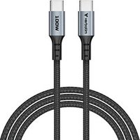 verbatim Sync & Charge Ladekabel schwarz, Kabellänge: 1,2 m, 100 W verbatim Sync & Charge Ladekabel schwarz, Kabellänge: 1,2 m, 100 W von Verbatim