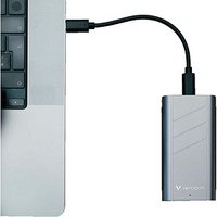 verbatim TurboMetal 1 TB externe SSD-Festplatte silber verbatim TurboMetal 1 TB externe SSD-Festplatte silber von Verbatim