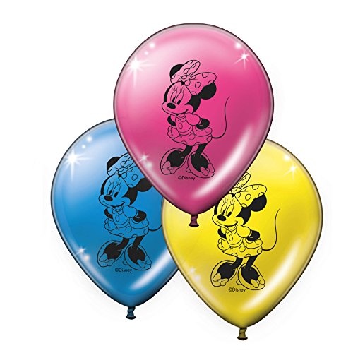 Verbetena, 014001139, 8 Luftballons Minnie Mouse Pink, Disney von Verbetena