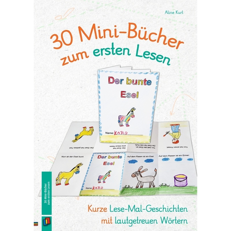 30 Mini-Bücher Zum Ersten Lesen - Aline Kurt, Geheftet von Verlag an der Ruhr