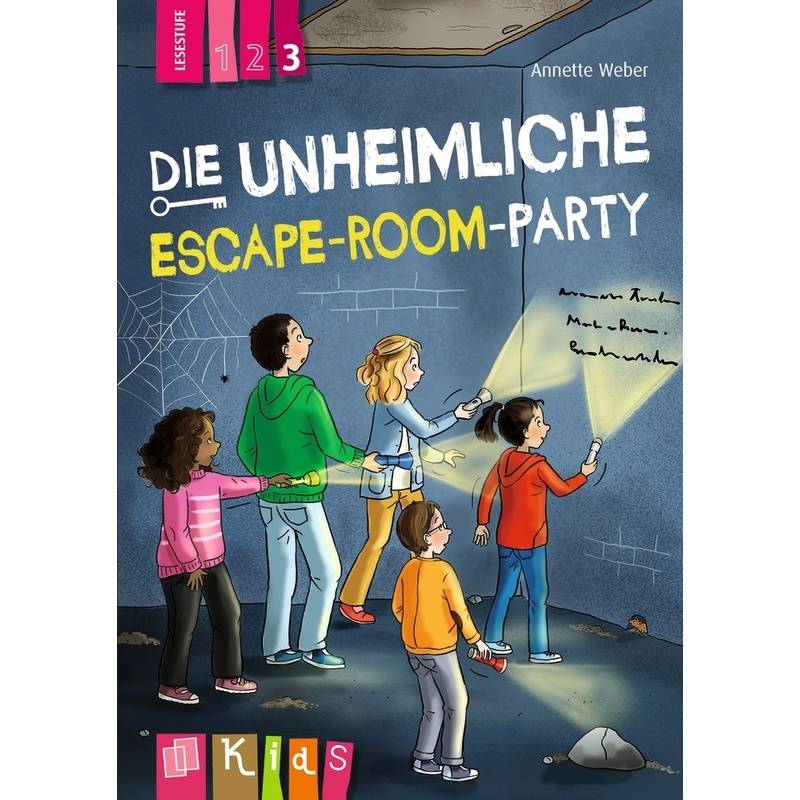 Die Unheimliche Escape-Room-Party - Lesestufe 3 - Annette Weber, Kartoniert (TB) von Verlag an der Ruhr