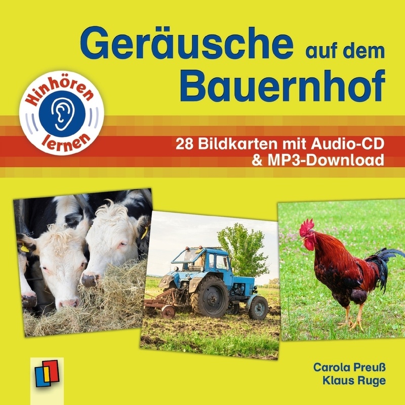 Geräusche Auf Dem Bauernhof - Klaus Ruge, Carola Preuß (Hörbuch) von Verlag an der Ruhr