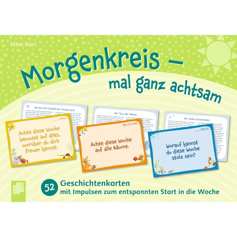 Morgenkreis - Mal Ganz Achtsam - Aline Kurt, Kartoniert (TB) von Verlag an der Ruhr
